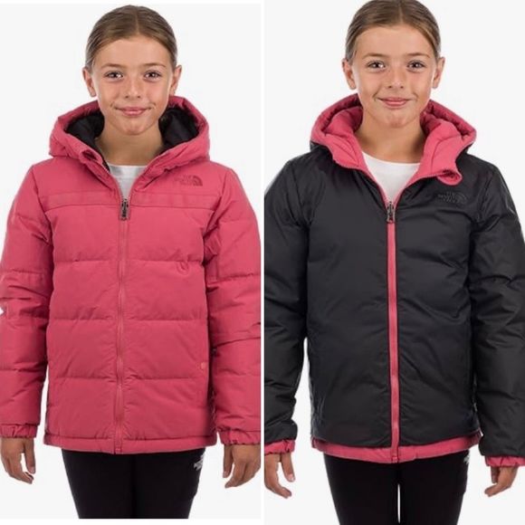 The North Face Other - THE NORTH FACE Teen Forester Lowel Peak Reversible Down Insulated Jacket Juniors